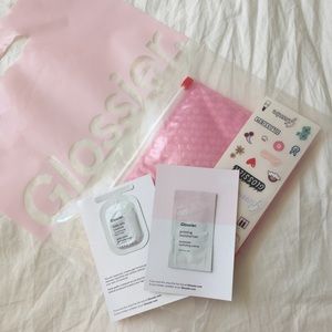 Glossier samples!